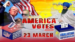 LIVE : 23-03-25 | LIVE: REFERENDUM VOTING LOS ANGELES, CALIFORNIA (USA) | POLITICS PUNJAB TV