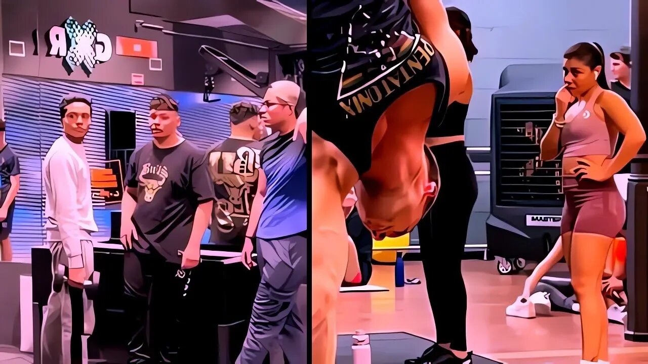 🔥Scaring People in The Gym With Calisthenics #34