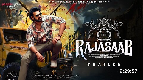 The Raja Saab - Official Trailer | Prabhas | Sai Pallavi | Sanjay Dutt | Nidhi Agarwal Nidhi Kumari