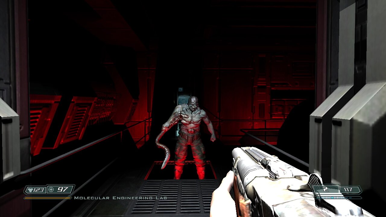 Doom 3 - Stuck Tentacle Commando