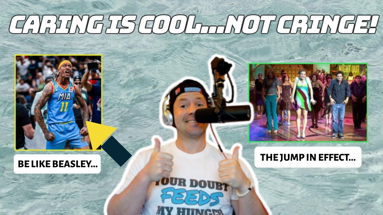 CARING IS COOL...NOT CRINGE! | 13 Going on 30-Jump In Effect, Big 3 Basketball Michael Beasley