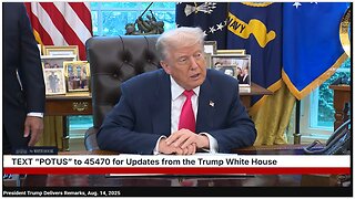 WH: President Trump Delivers Remarks and Signs Proclamation - In full 081425