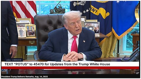 WH: President Trump Delivers Remarks and Signs Proclamation - In full 081425