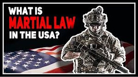 MARTIAL LAW NOW IMPLEMENTED NATIONWIDE