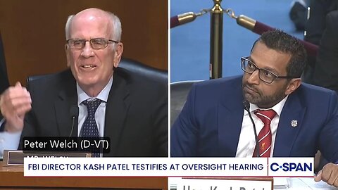 Peter Welsh (D-VT) questions Kash Patel * 9/16/25
