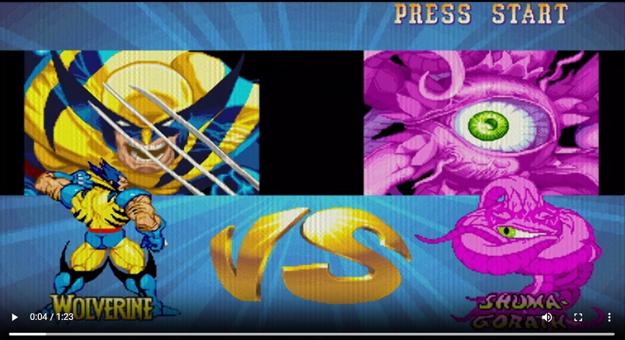 Wolverine vs Shuma-Gorath