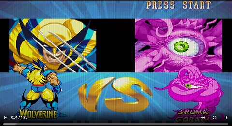 Wolverine vs Shuma-Gorath