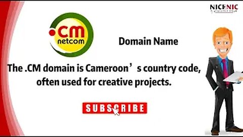 Cheap .CM Domain Name: Cameroon ' s country code, ofen used for creative projects.