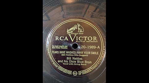 RCA Victor 20-1989A Tears Have Washed Away Your Smile