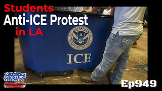 Students Anti-ICE Protest in LA