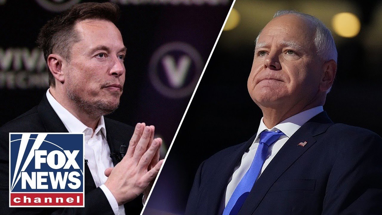 Tim Walz escalates feud with Elon Musk: 'He's a loser'