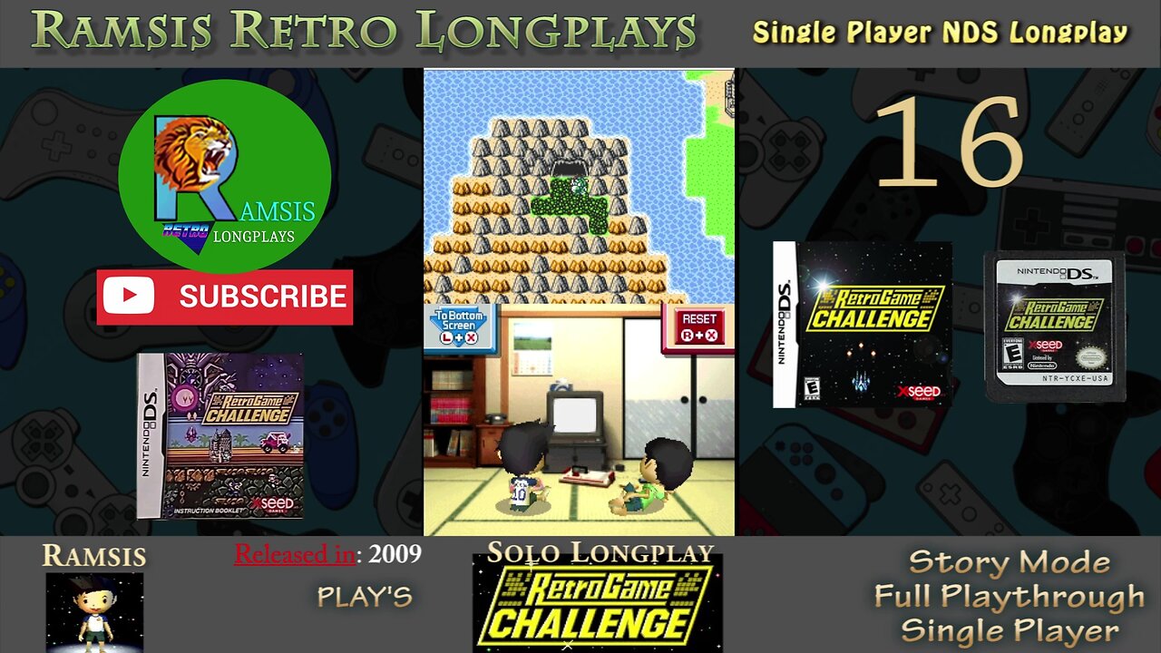 Retro Game Challenge | Nintendo DS Game | 2009 | Guadia Quest | Episode #16 | Retroplay