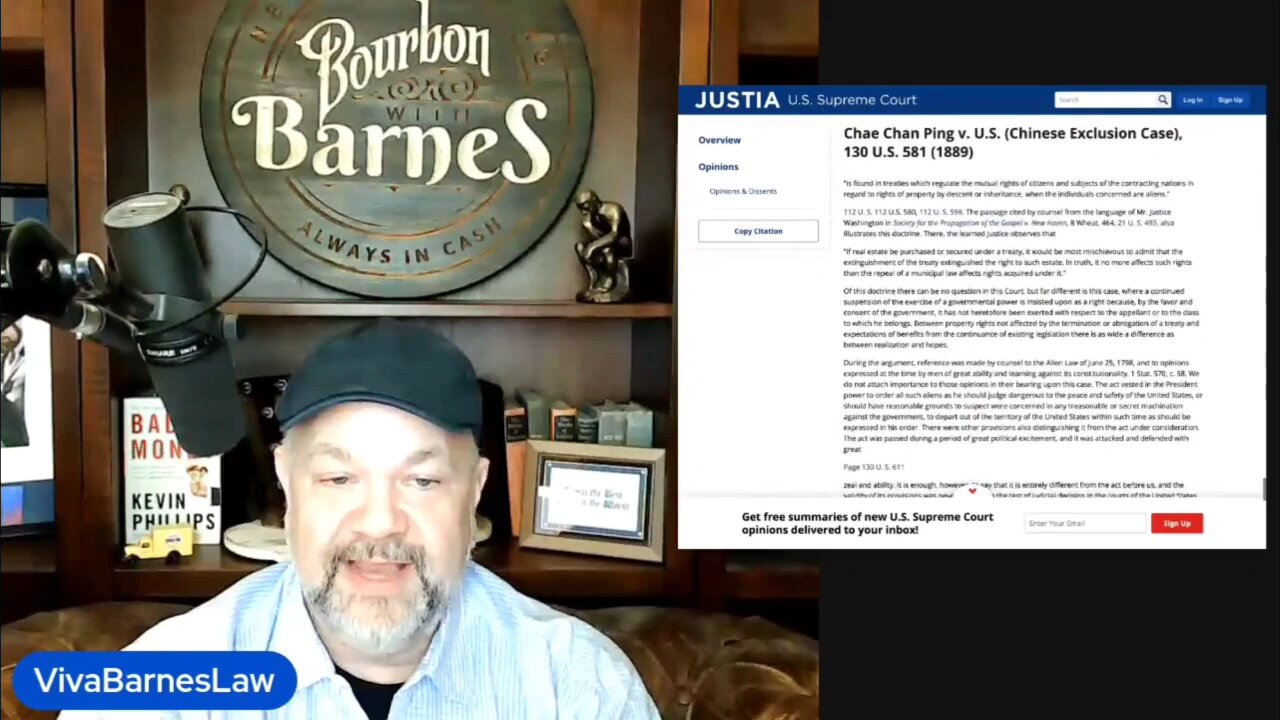 Barnes Masterclass - Due Process and Illegal Immigration