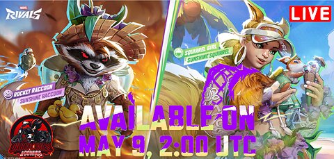 Marvel Rivals Summer Raccoon / Rank Games