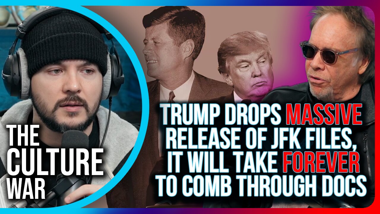 Trump Drops MASSIVE RELEASE of JFK Files, It Will Take FOREVER To Comb Through Docs