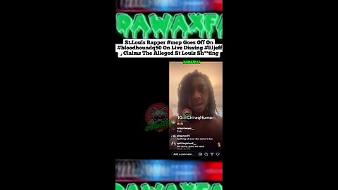 St.Louis Rapper #mop Goes Off On #bloodhoundq50 On Live Dissing #liljeff , Claims The Alleged StLoui