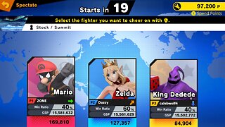 SSBU Online Spectator Mode with Special Characters Quickie 11/6/25 (with Halloween Xmas Chars)