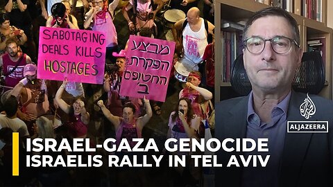 Thousands of Israelis rallied in Tel Aviv, demanding a deal to end the war