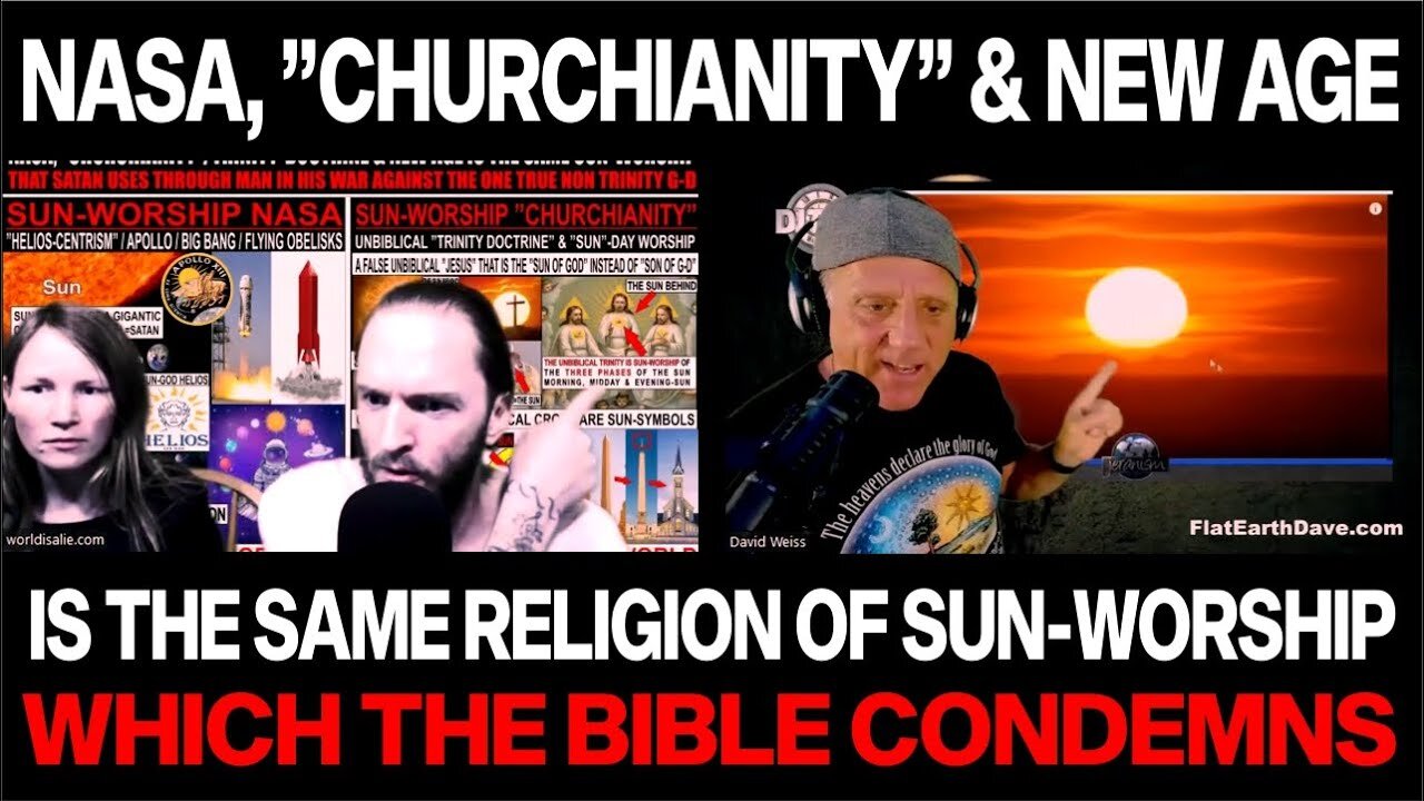 [The World Is A Lie Sweden] Sun-worship is the only religion of the world which includes the fake cosmology of NASA/"scient-ism" [Sep 9, 2023]