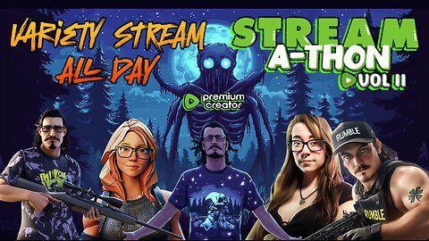 STREAM - A- THON | Morning Coffee w/ Mightnight | Gaming w/ PER·SE·VER·ANCE |