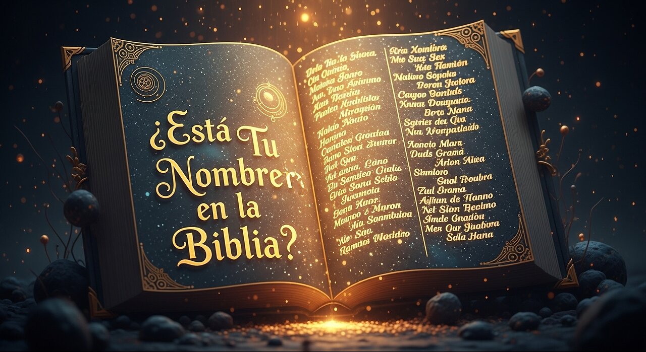 ¿Sabías que... tu nombre aparece secretamente en la Biblia?