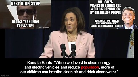 HERE IS A COMPILATION OF SO-CALLED ELITES 🌐 SAYING THEY WANT TO REDUCE THE POPULATION❗