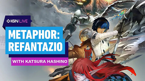 Metaphor ReFantazio Breakdown With Persona's Katsura Hashino _ IGN Live 202