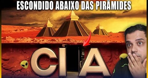 INCRÍVEL! CIDADE SECRETA sob as Pirâmides do Egito e CIA fala em VIDA em MAR_HD