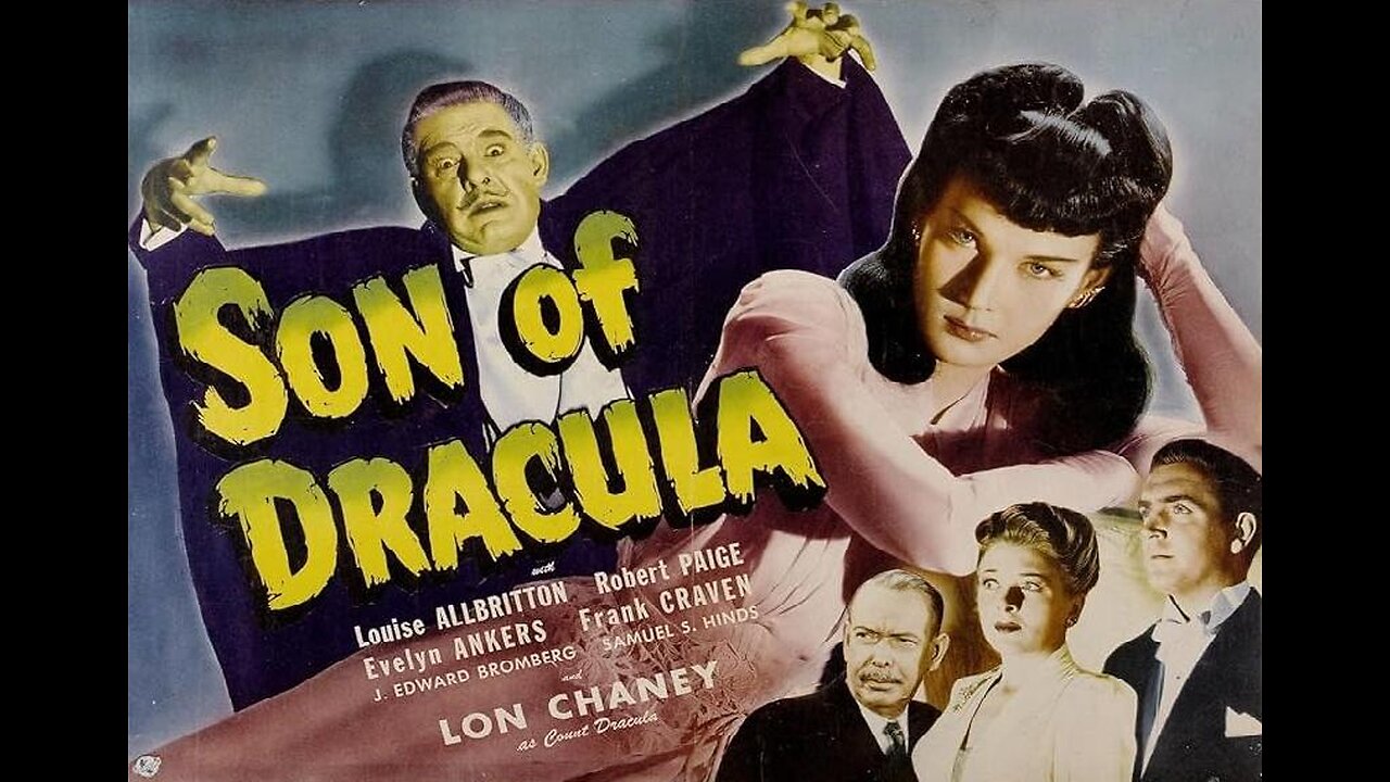 SON OF DRACULA 1943 Dracula in Disguise Comes to the South for New Victims FULL MOVIE in HD