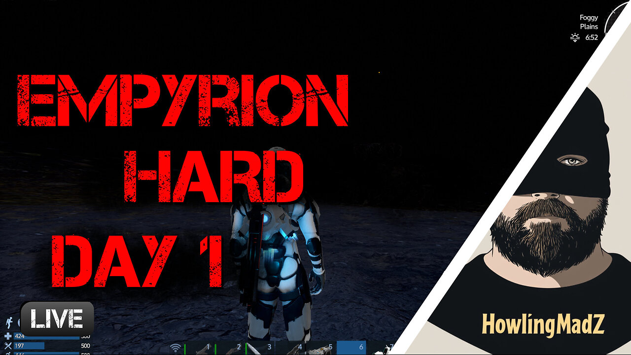 ⚫️LIVE - Empyrion Hard - Day 1 - w/ JoKeuhl, Dissenter, joined by Misfit, ScavengerActual
