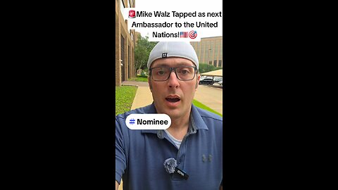 Mike Walz Tapped as Next Ambassador to the United Nations