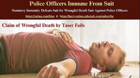 Police Officers Immune From Suit