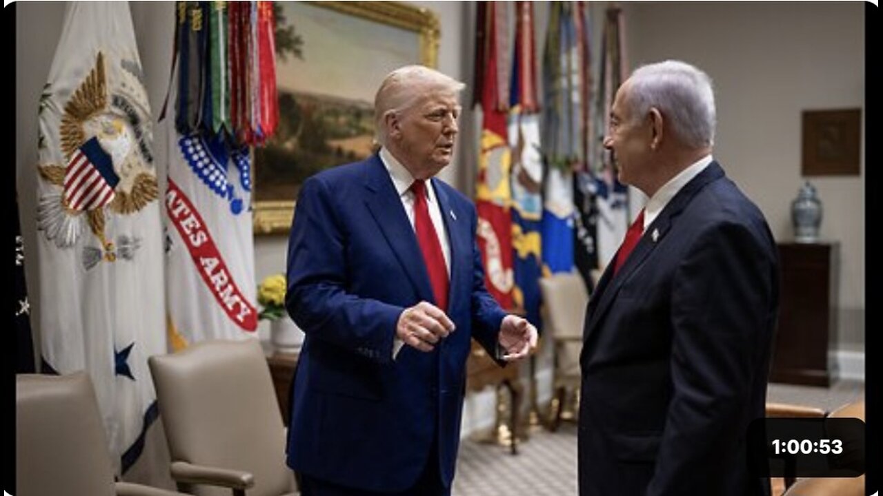 President Trump Participates in a Bilateral Meeting with the Prime Minister of Israel