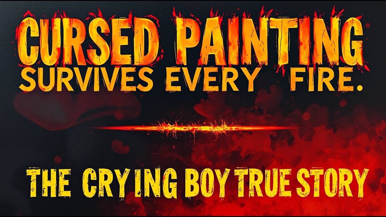 "AIVIDEO.COM" | The Crying Boy: The Cursed Painting That Survived Every Fire | (AI Short Story)
