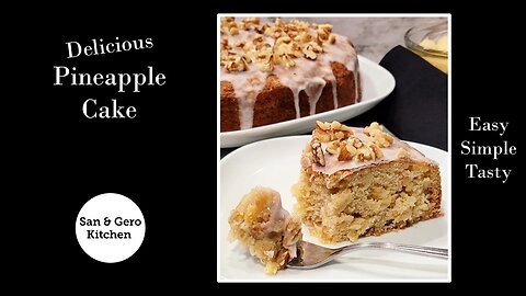 Delicious Pineapple Cake Recipe