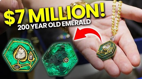 $7,000,000 EMERALD OVER 200 YEARS OLD!