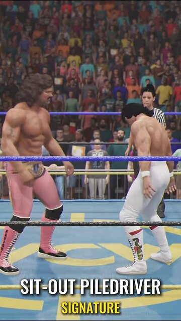 WWE 2K25 "Ravishing" Rick Rude Signature and Finisher Moves (Gameplay) #WWE2K25 #RickRude #Gameplay