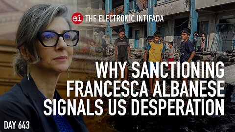 Why sanctioning Francesca Albanese signals US desperation, with Ali Abunimah