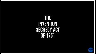 The Invention Secrecy Act of 1951