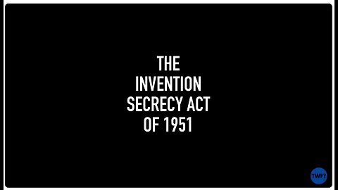 The Invention Secrecy Act of 1951