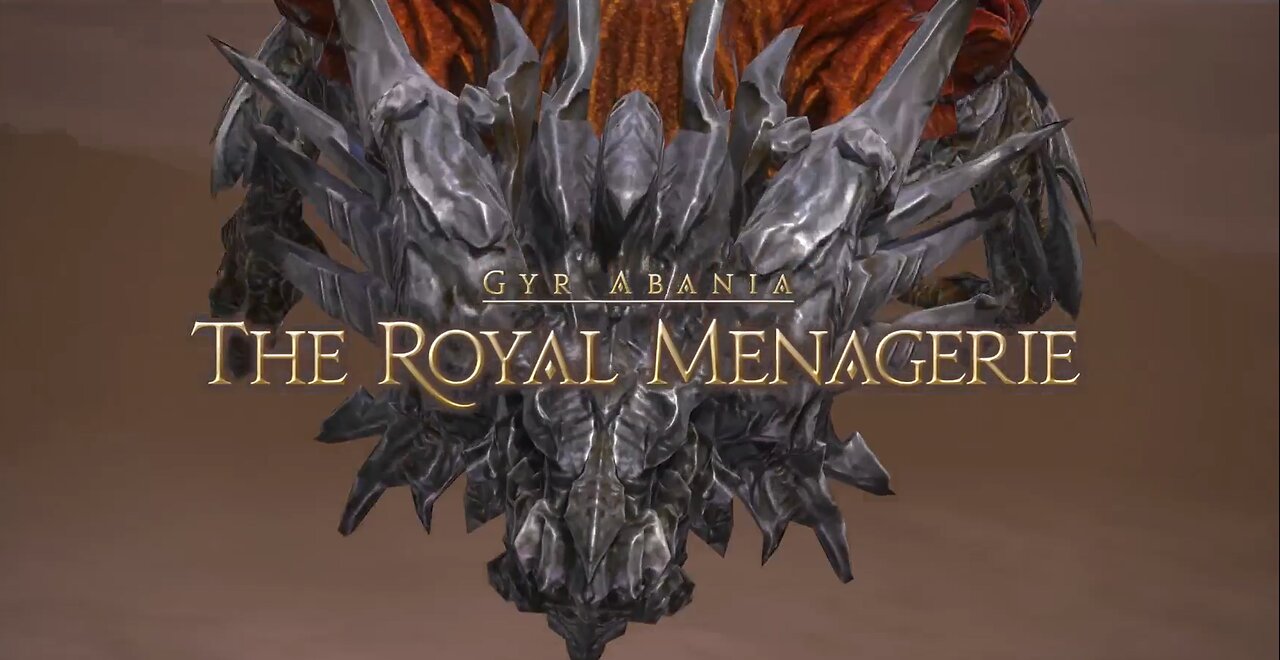Final Fantasy 14 The Royal Menagerie