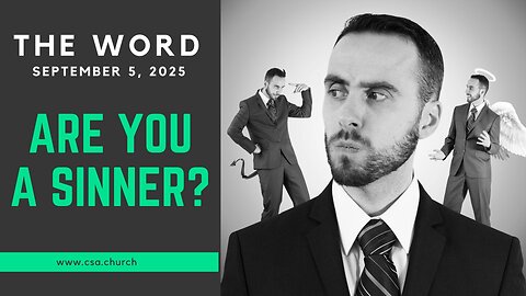 Are You A Sinner?