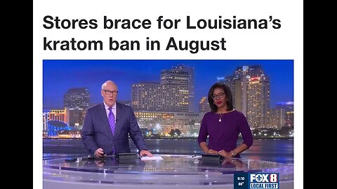 Kratom Ban in Louisiana