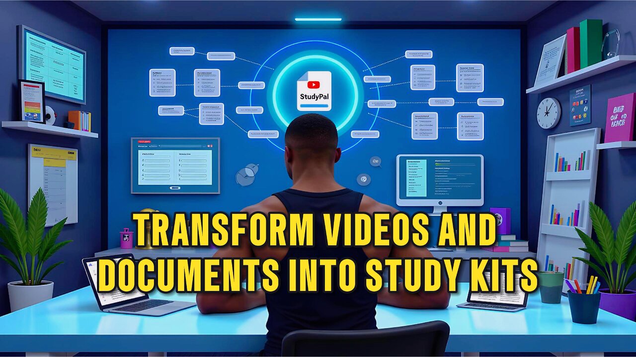 Turn Videos & PDFs into a remarkable Study Kit 🤖