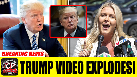 D250.Leavitt PANICS As DISTURBING Trump Video Goes Viral In WORST Way!