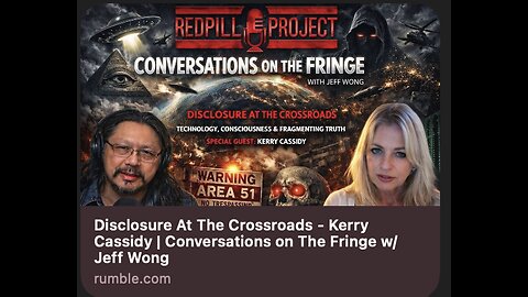 KERRY INTERVIEWED BY JEFF WONG RE DISCLOSURE CROSSROADS