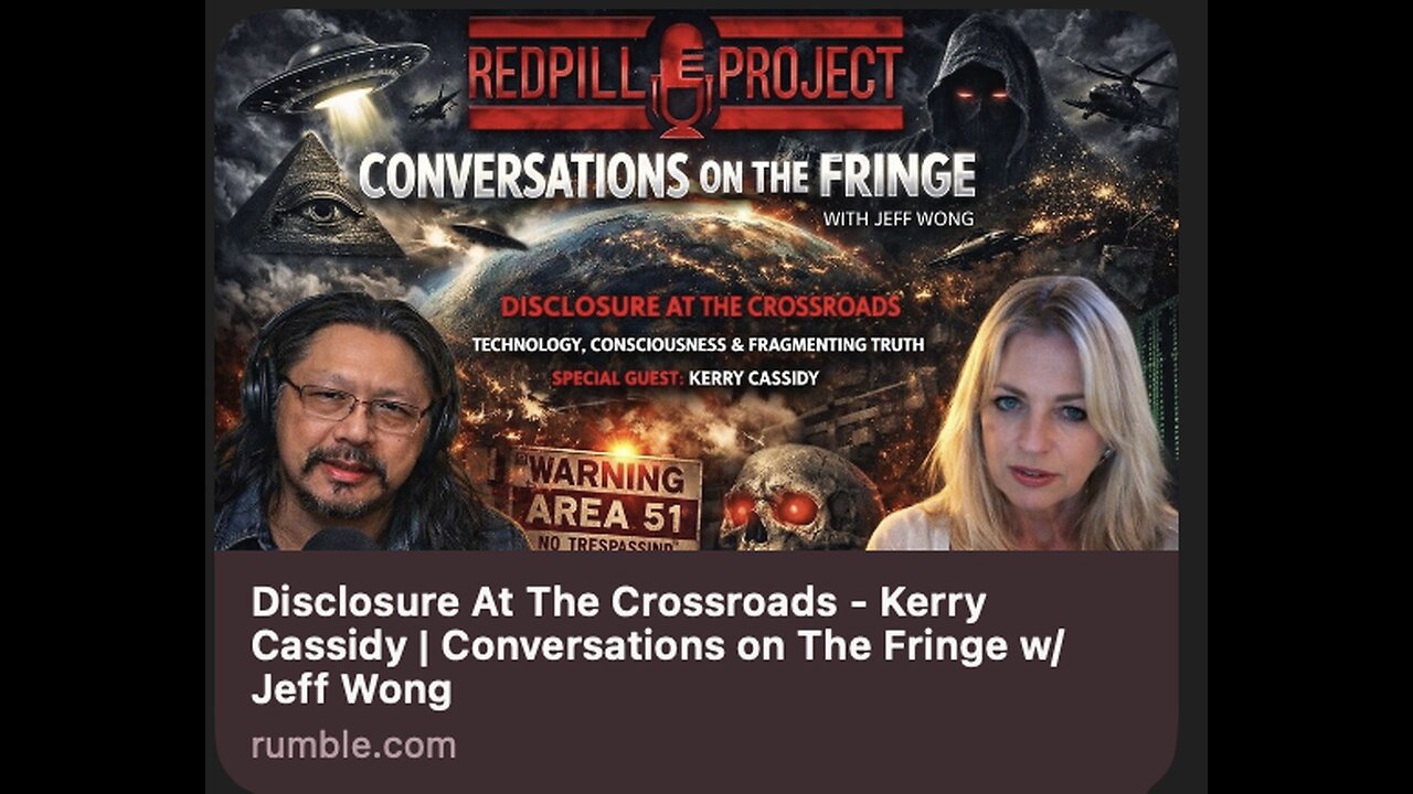 KERRY INTERVIEWED BY JEFF WONG RE DISCLOSURE CROSSROADS