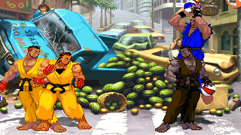 MUGEN - Another Sean & Master Sean vs. Dark Sean & Shin Sean - Download