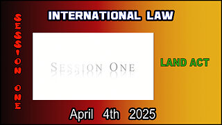 Law Session One 2025 - April - Writing Laws