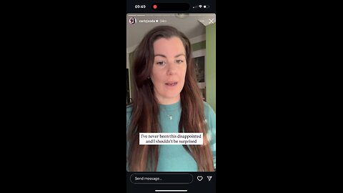 Carly Soderstrom rant 1 May 2025 part one